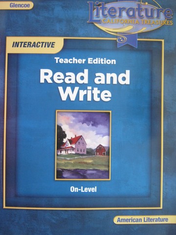 (image for) California Treasures American Literature On-Level Read & (TE)(P)
