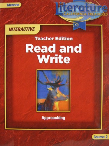 (image for) California Treasures Course 2 Approaching Read & Write TE (TE)(P