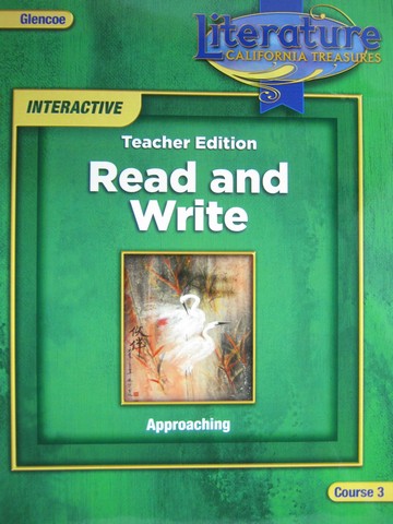 (image for) California Treasures Course 3 Approaching Read & Write TE (TE(P)