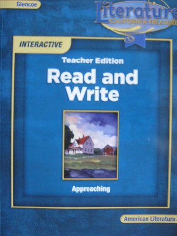 (image for) California Treasures American Literature Approaching Read (TE)(P