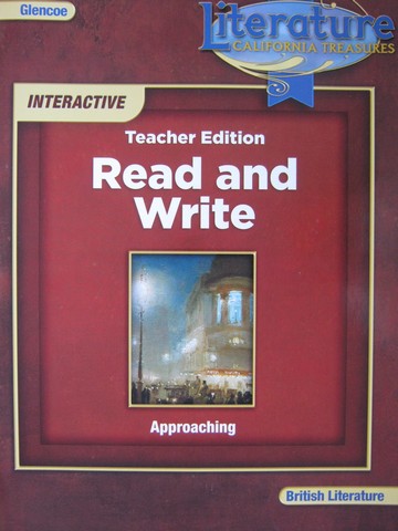 (image for) California Treasures British Literature Approaching Read (TE)(P)