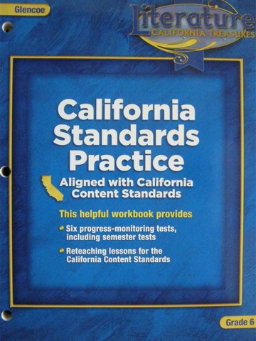 (image for) California Treasures 6 California Standards Practice (CA)(P)