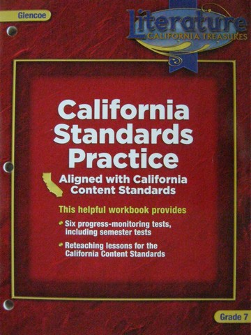 (image for) California Treasures 7 California Standards Practice (CA)(P)