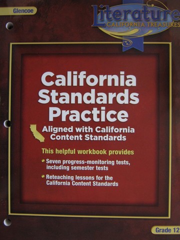 (image for) California Treasures 12 California Standards Practice (CA)(P)