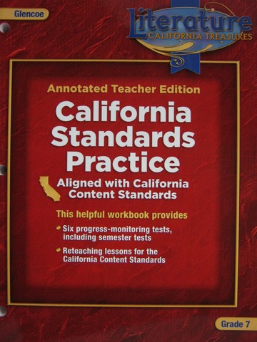 (image for) California Treasures 7 Standards Practice ATE (CA)(TE)(P)