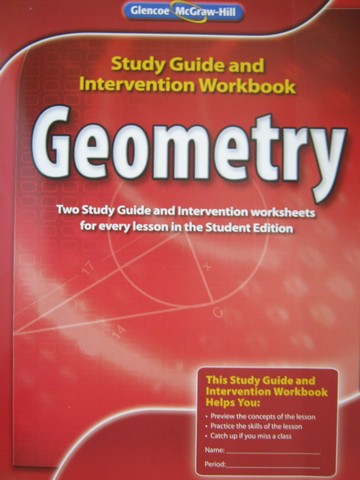 (image for) Geometry Common Core Study Guide & Intervention Workbook (P)