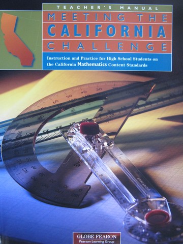 (image for) Meeting the California Challenge Mathematics TM (CA)(TE)(P)
