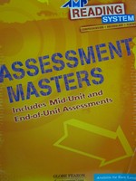 (image for) AMP Reading System Assessment Masters (P) by Timothy Shanahan