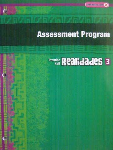 (image for) Realidades 3 Assessment Program on Blackline Masters (P)
