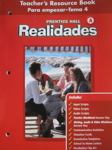 (image for) Realidades A TRB Para empezar Tema 4 (TE)(P)