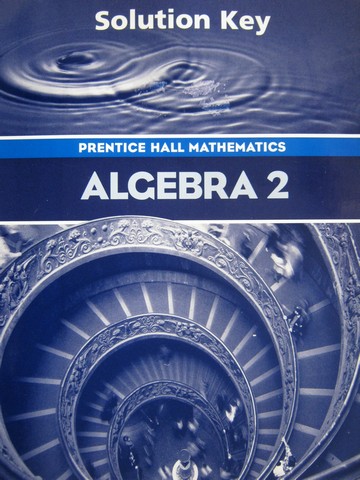 (image for) Algebra 2 Solution Key (P)