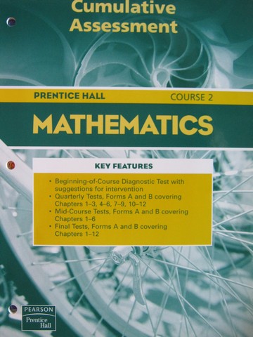 (image for) Mathematics Course 2 Cumulative Assessment (P)