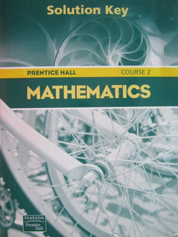 (image for) Mathematics Course 2 Solution Key (P)