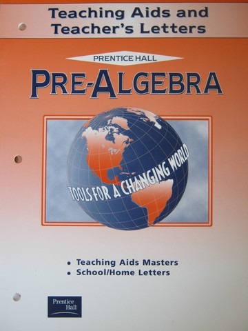 (image for) Pre-Algebra Tools for a Changing World Teaching Aids & (P)