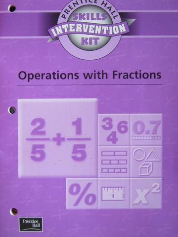 (image for) Skills Intervention Kit Operations with Fractions (P) by Charles - Click Image to Close