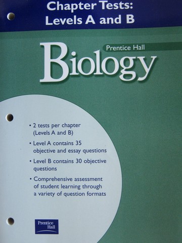 (image for) Biology Chapter Tests Levels A & B (P)