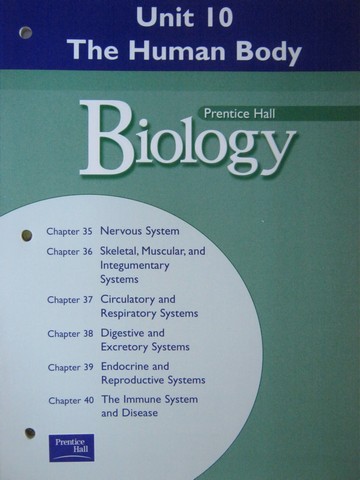 (image for) Biology Chapter Resources Unit 10 (P)