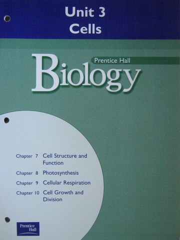 (image for) Biology Chapter Resources Unit 3 (P)