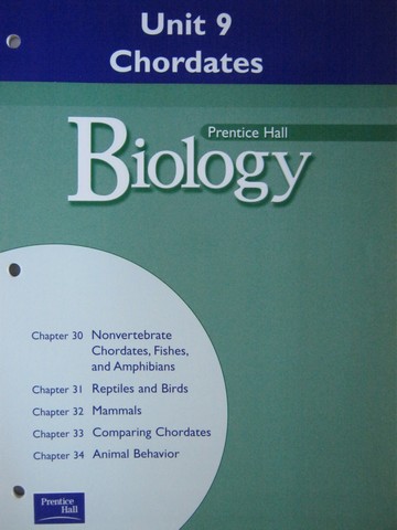 (image for) Biology Chapter Resources Unit 9 (P)