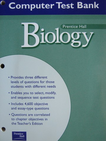 (image for) Biology Computer Test Bank (P)