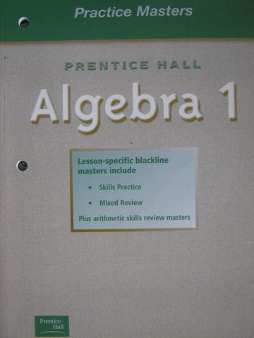 (image for) Algebra 1 Practice Masters (P)