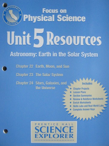 (image for) Focus on Physical Science Unit 5 Resources (CA)(P)