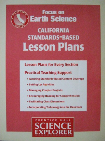 (image for) Focus on Earth Science Standards-Based Lesson Plans (CA)(P)