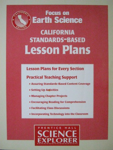 (image for) Focus on Earth Science Standards-Based Lesson Plans (CA)(P)