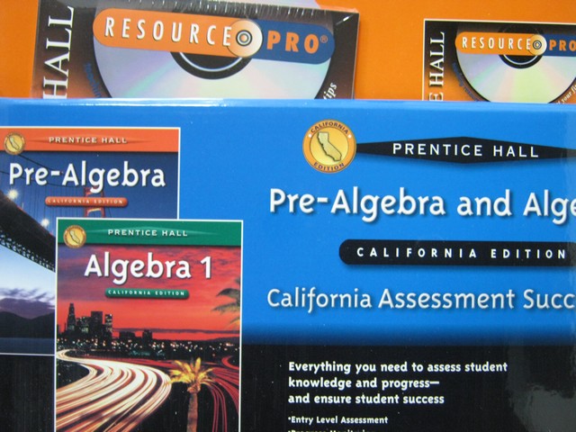 (image for) Pre-Algebra California Assessment Success Kit (CA)(Pk)
