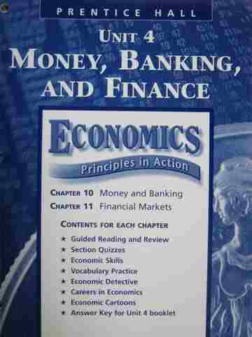 (image for) Economics Principles in Action Resource File Unit 4 (P)
