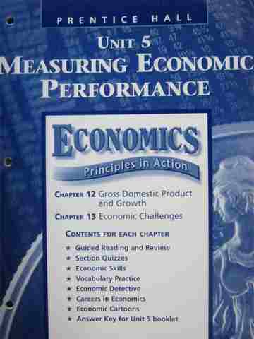 (image for) Economics Principles in Action Resource File Unit 5 (P)