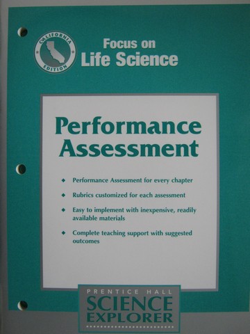 (image for) Focus on Life Science Performance Assessment (P)