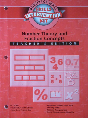 (image for) Skills Intervention Kit Number Theory & Fraction Concept (TE)(P)