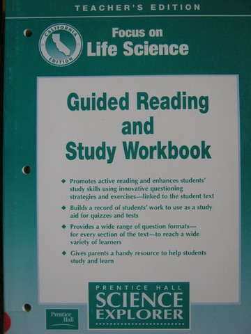 (image for) Focus on Life Science Guided Reading & Study Workbook (TE)(P)
