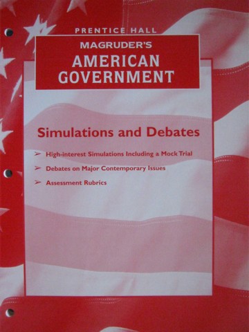 (image for) Magruder's American Government Simulations & Debates (P)