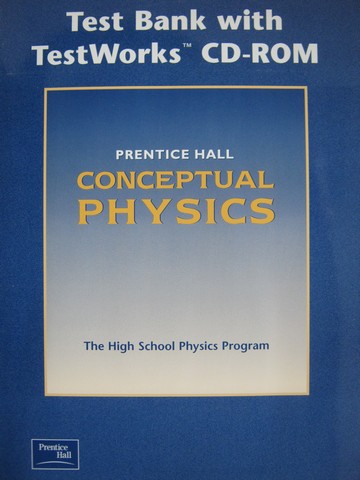 (image for) Conceptual Physics Test Bank with TestWorks CD-ROM (P)