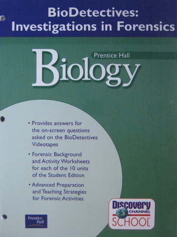 (image for) Biology BioDetectives Investigations in Forensics (P)