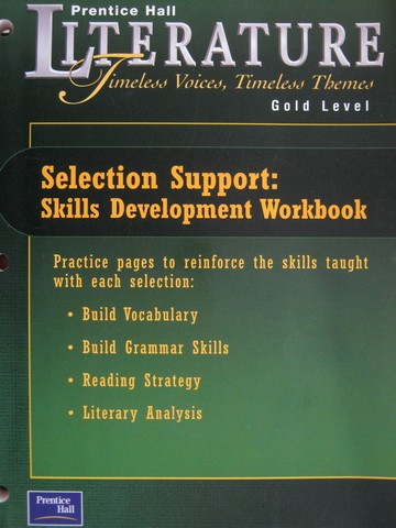 (image for) Literature Gold Level Skills Development Workbook (P)