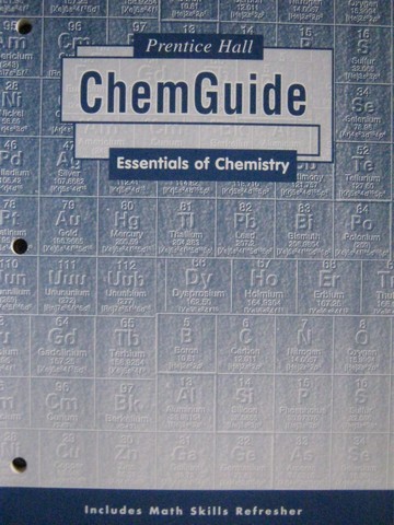 (image for) ChemGuide Essentials of Chemistry (P)