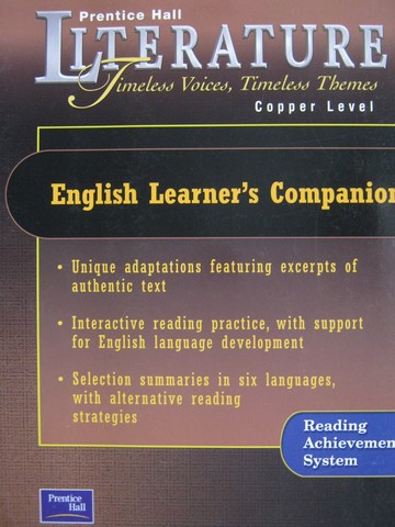 (image for) Literature Copper Level English Learner's Companion (P)