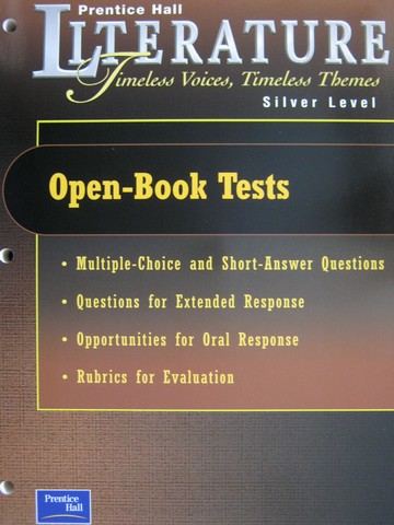 (image for) Literature Silver Level Open-Book Tests (P)