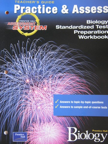(image for) Biology Standardized Test Preparation Workbook TG (TE)(P)