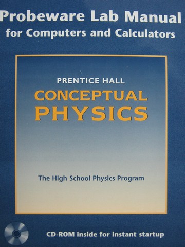 (image for) Conceptual Physics Probeware Lab Manual (P) - Click Image to Close