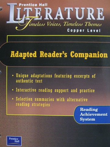 (image for) Literature Copper Level Adpated Reader's Companion (P)