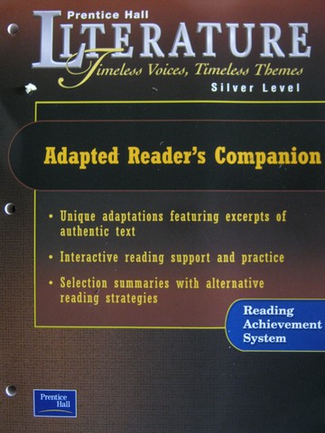 (image for) Literature Silver Level Adapted Reader's Companion (P)