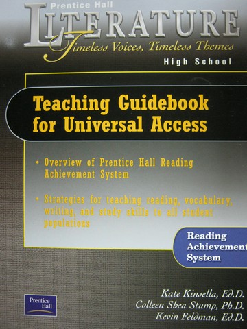 (image for) Literature High School TG for Universal Access (TE)(P)