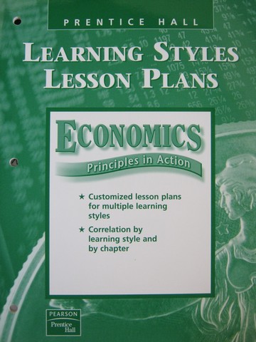 (image for) Economics Principles in Action Learning Styles Lesson Plan (P) - Click Image to Close