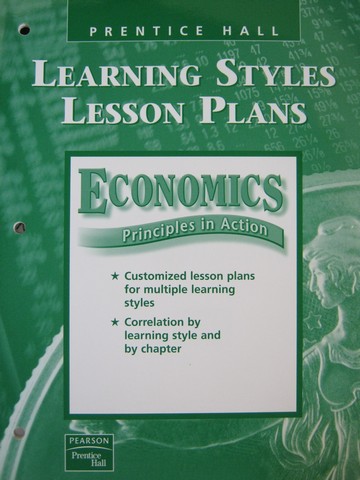 (image for) Economics Principles in Action Learning Styles Lesson Plan (P)