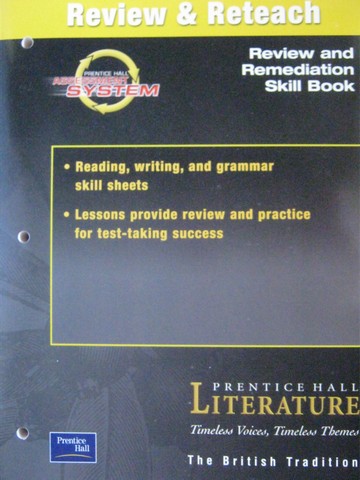 (image for) Literature British Tradition Review & Remediation Skill Book (P)