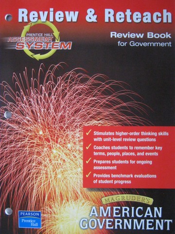 (image for) Magruder's American Government Review & Reteach (P)